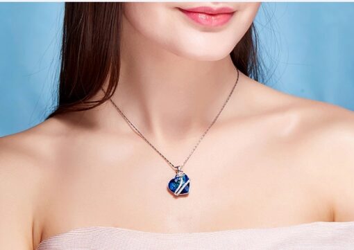 Azure Swarovski Charm