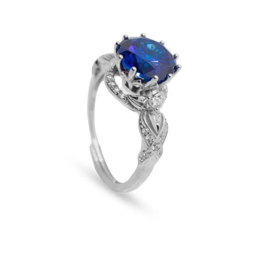 Blue Sleeping Beauty Ring