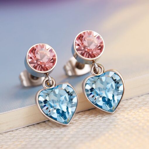Made For Each Other Swarovski Earrings