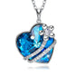 Azure Swarovski Charm