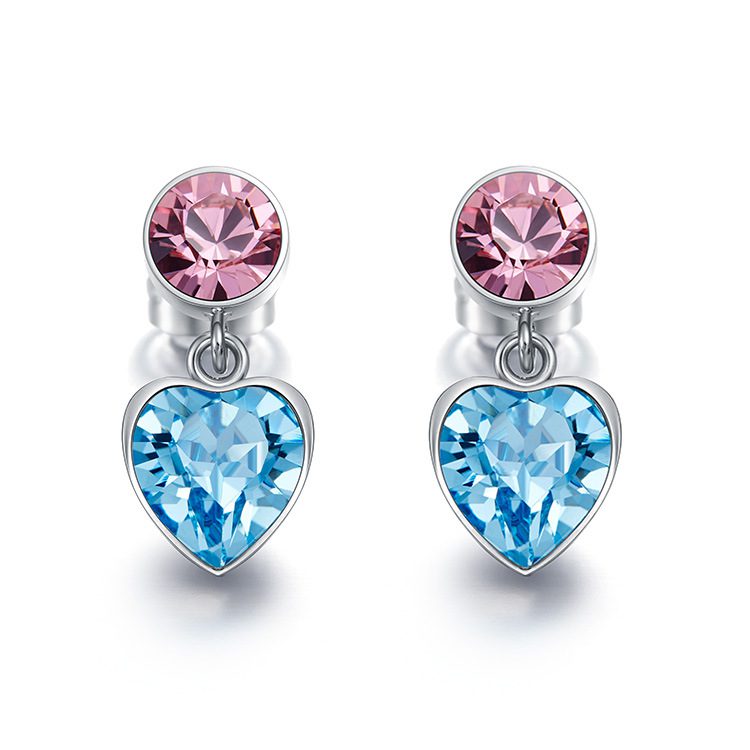 Made For Each Other Swarovski Earrings