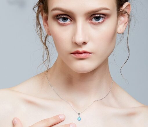 The Uranus Planet Opal Necklace
