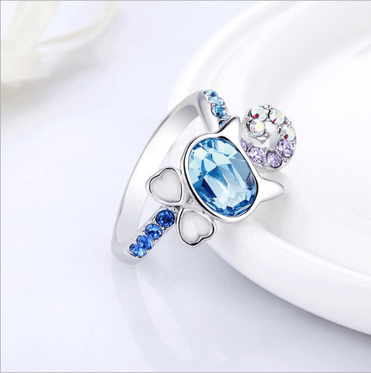 Crystal Forest Swarovski Rings