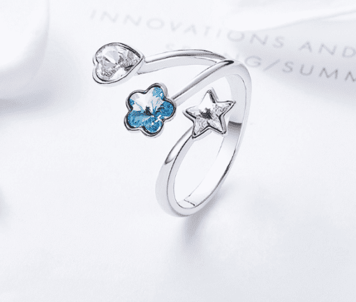 Shoot For The Stars Swarovski Rings