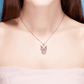 Piercing Owl Swarovski Necklace