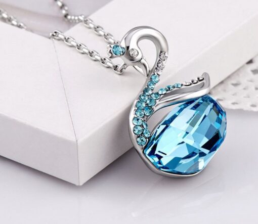 Swan Princess Swarovski Necklace
