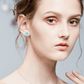Sky Blue Opal Studs