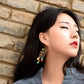 Iron Painting Earrings