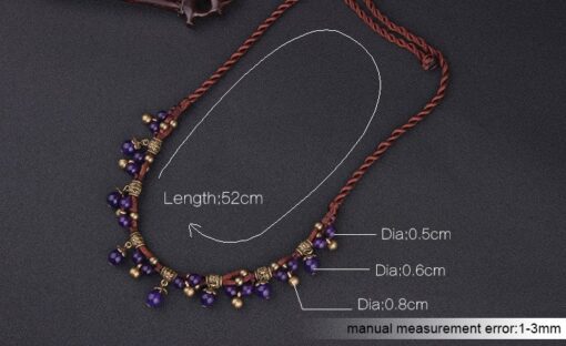 Imperial Violet Necklace