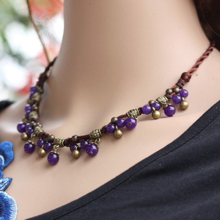 Imperial Violet Necklace