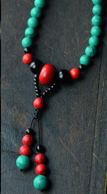Emerald And Ruby Necklace