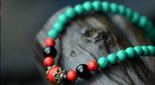 Emerald And Ruby Necklace