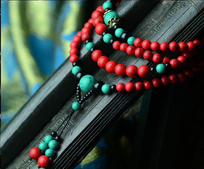 Emerald And Ruby Necklace