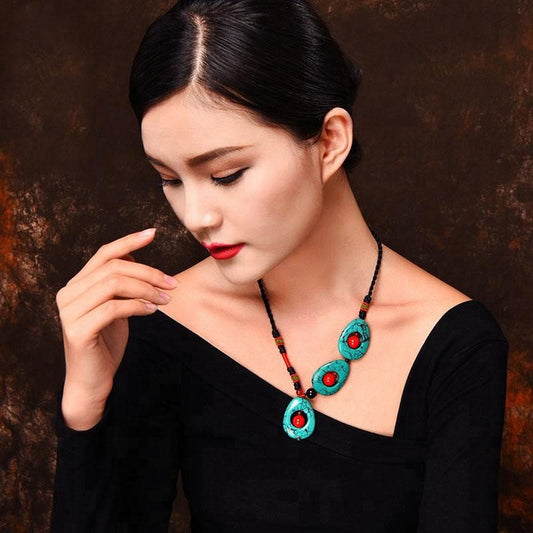 Innovative Jade Stone Necklace