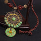 Green Earth Beads Necklace