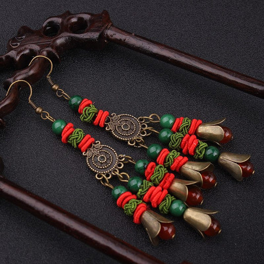 Scarlet Macaw Earrings