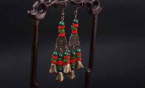 Scarlet Macaw Earrings