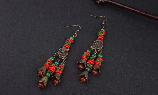 Scarlet Macaw Earrings