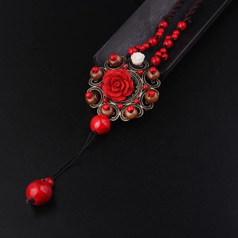 Red Rose Necklace