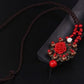 Red Rose Necklace