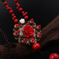 Red Rose Necklace