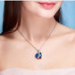 Azure Swarovski Charm