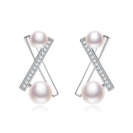 pearl earrings