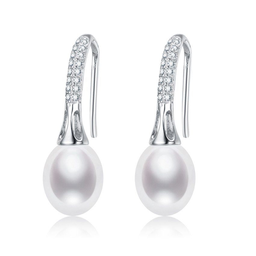 Dragon Scale Pearl Earrings