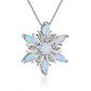 Crystal Clear Snowflake Necklace