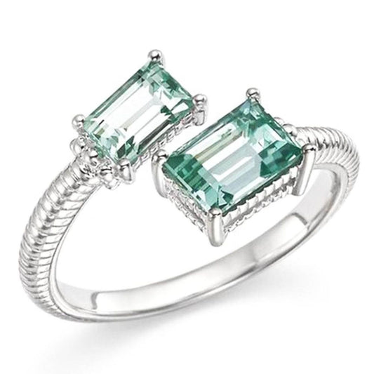 Crystal Jade Ring
