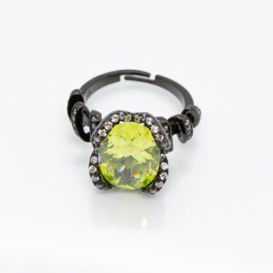 Night Apple Green Ring