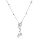 Twisted Heart Pearl Pendant