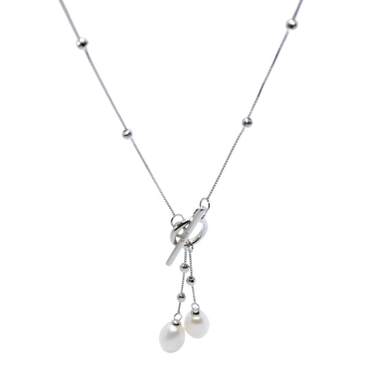 The Loop Pearl Pendant