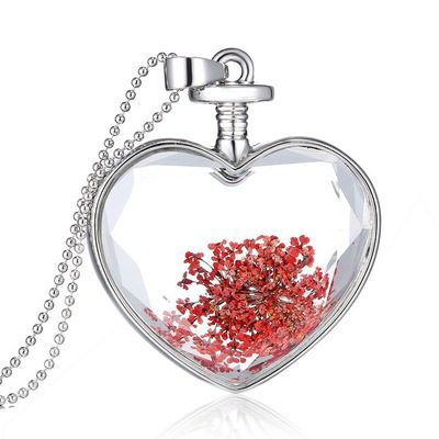 Freesia Heart Charm