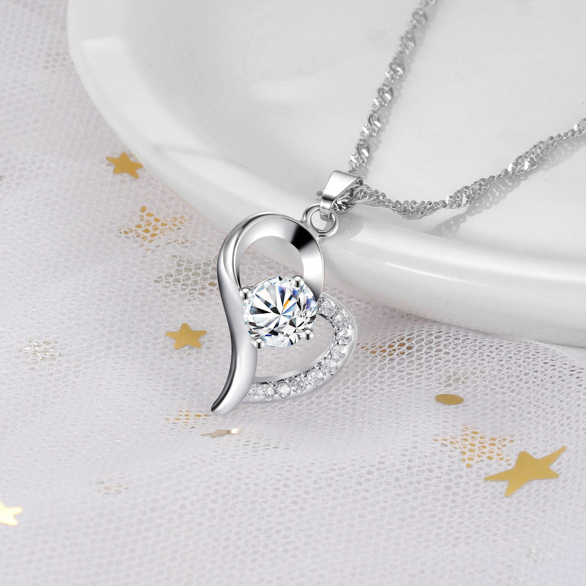Pure Heart Chain & Pendant