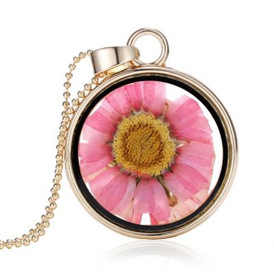 Pink Flower Burst Charm