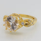 Gold Sleeping Beauty Ring