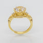 Gold Sleeping Beauty Ring
