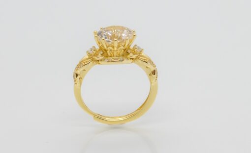 Gold Sleeping Beauty Ring