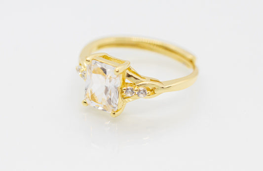 White Explosion Ring