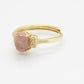 Single Cherry Blossom Gold Ring
