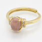 Single Cherry Blossom Gold Ring