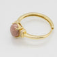 Single Cherry Blossom Gold Ring