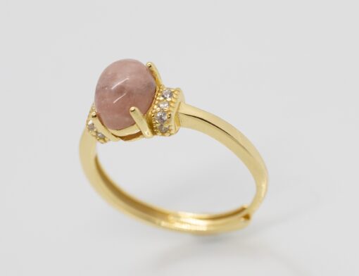 Single Cherry Blossom Gold Ring