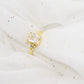 White Explosion Ring