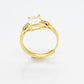 White Explosion Ring