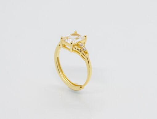 White Explosion Ring