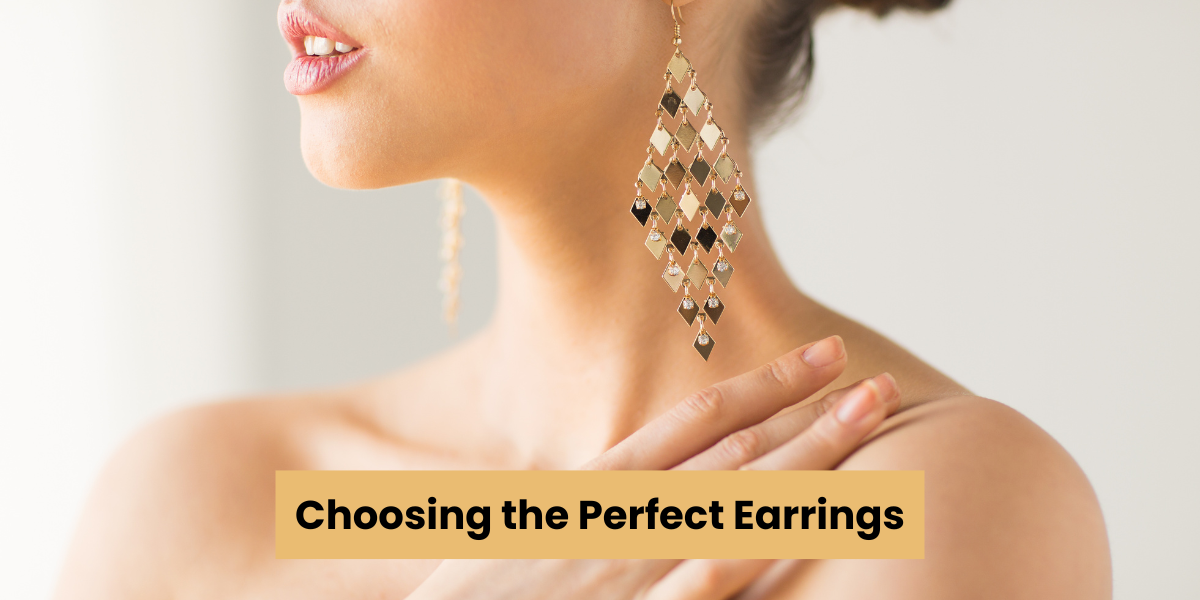 women wearing perfect earrings 