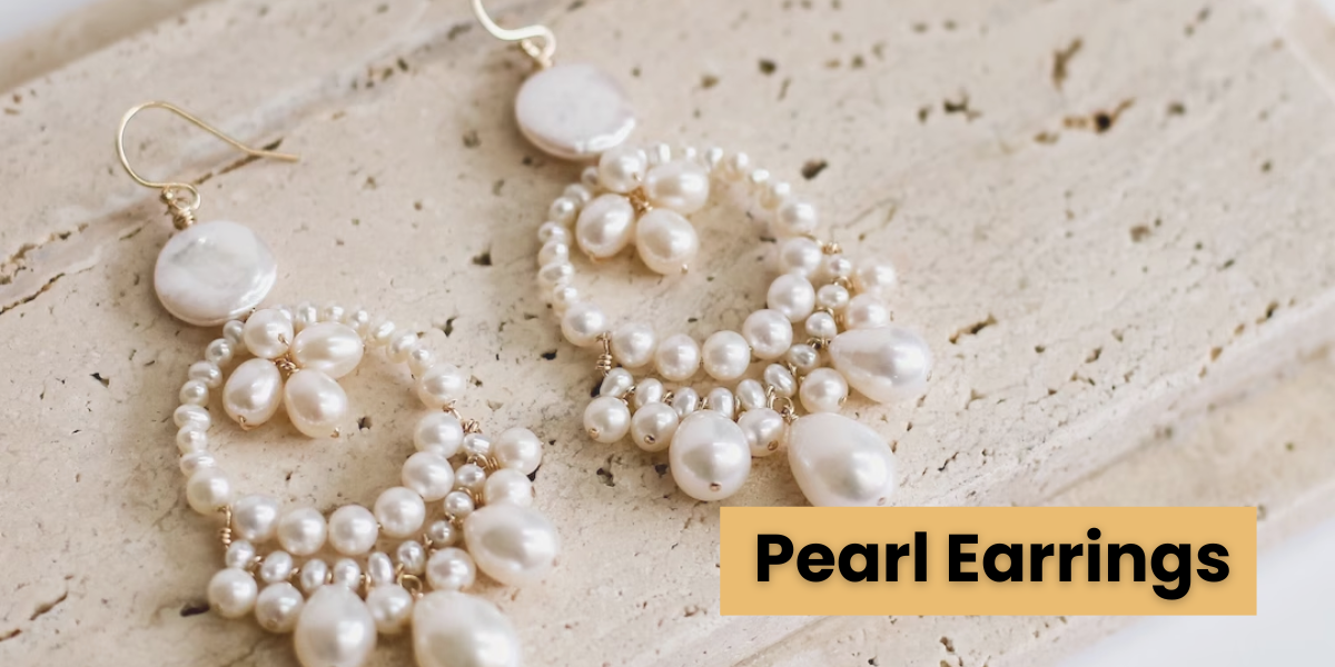 two pearl earrings 